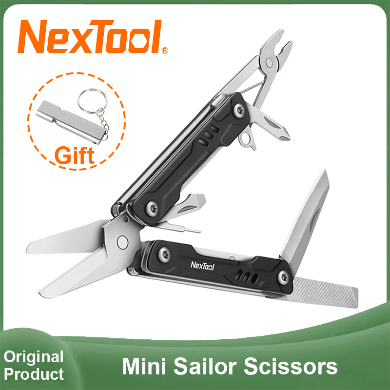Camp Knife Multi - Tijeras Multiherramienta NexTool Mini Sailor 10