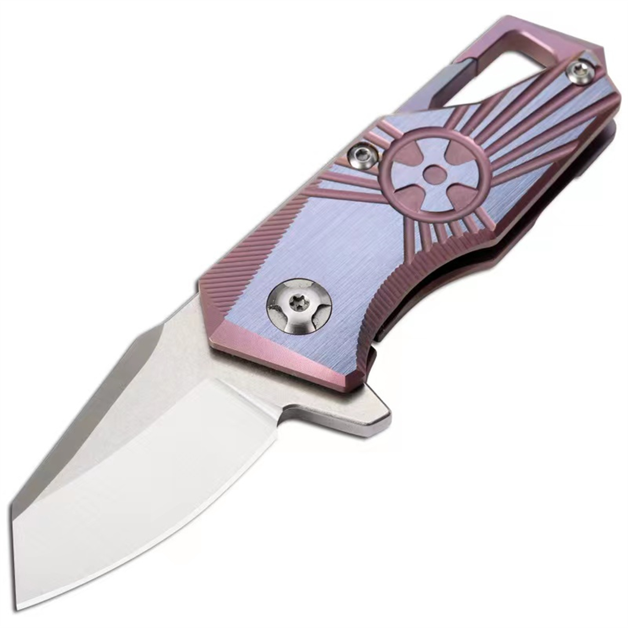 Camp Knife Multi - Mini cuchillo de aleación de titanio