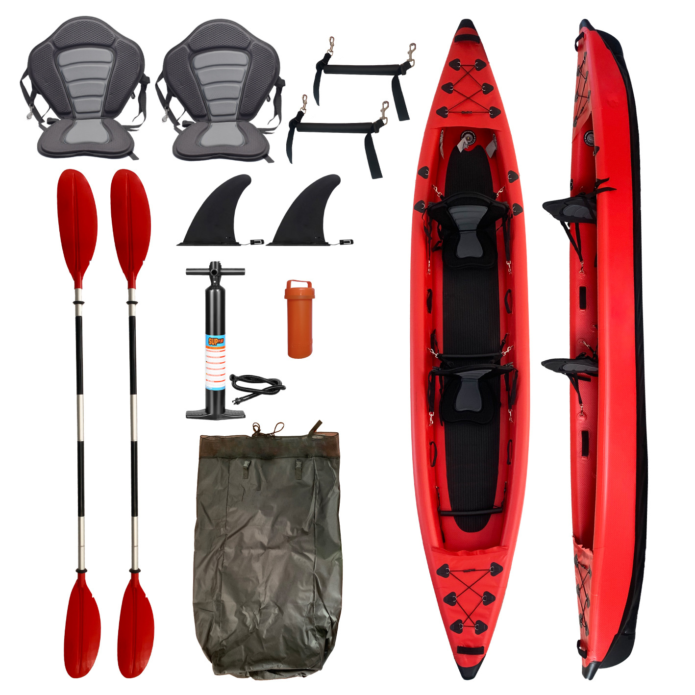 Outdoor Adventure Kayak - Kayak inflable doble Kaya, bote para