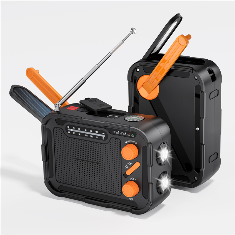 Emergency Radio Solar - Banco de energía Solar de emergencia