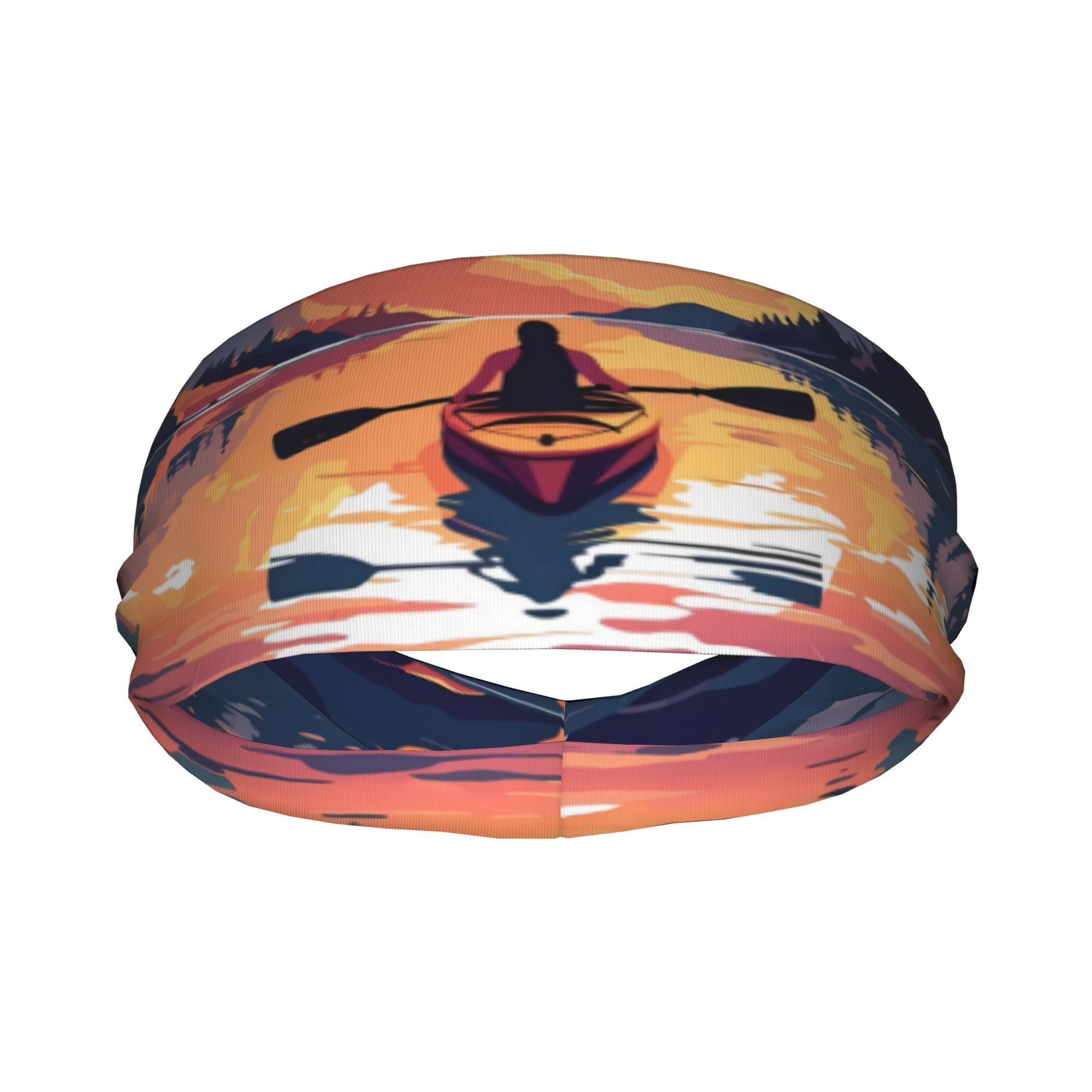 Outdoor Adventure Kayak - Diadema con estampado de kayak y