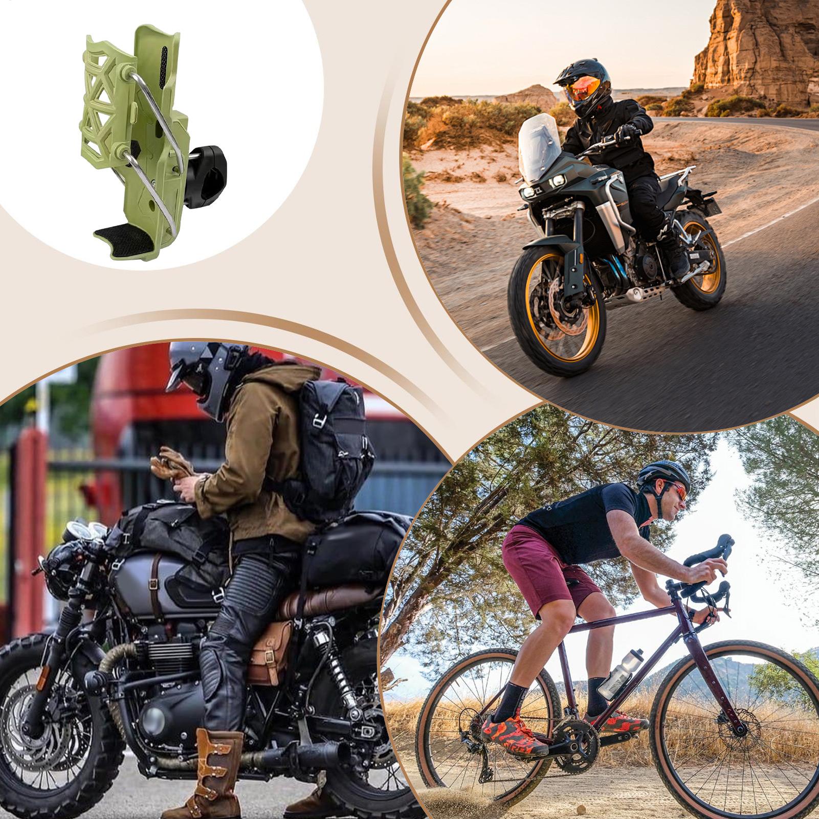 Outdoor Adventure Races - Soporte para bebidas para motocicleta, soporte