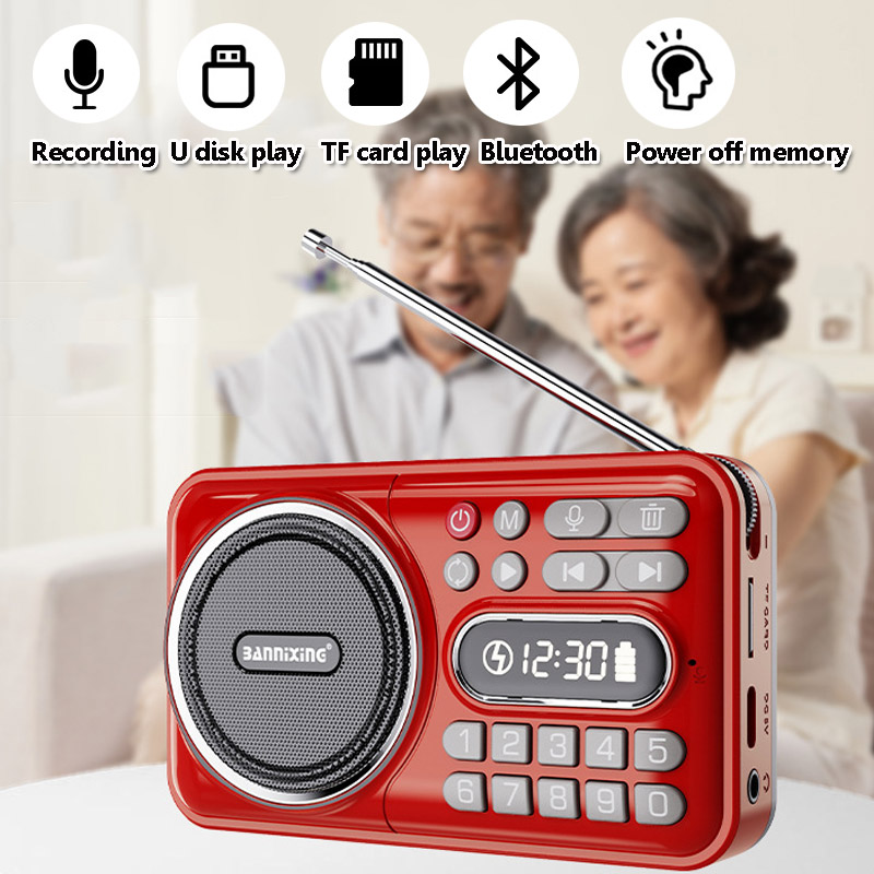Emergency Radio Solar - Mini Radio FM de bolsillo, los