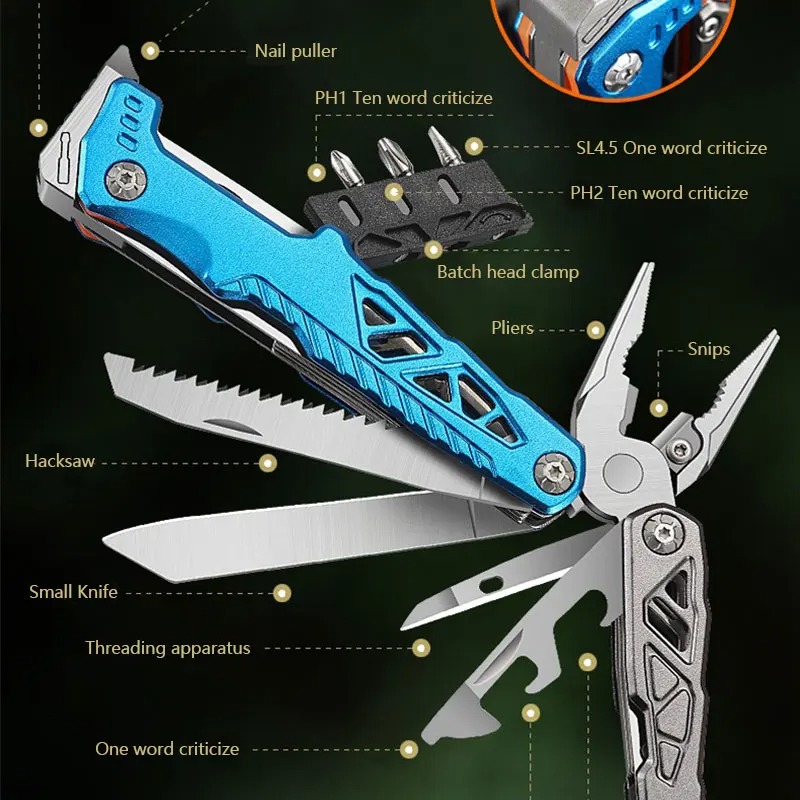 Alicates Plegables Portátiles  - Camp Knife Multi reseña y precio