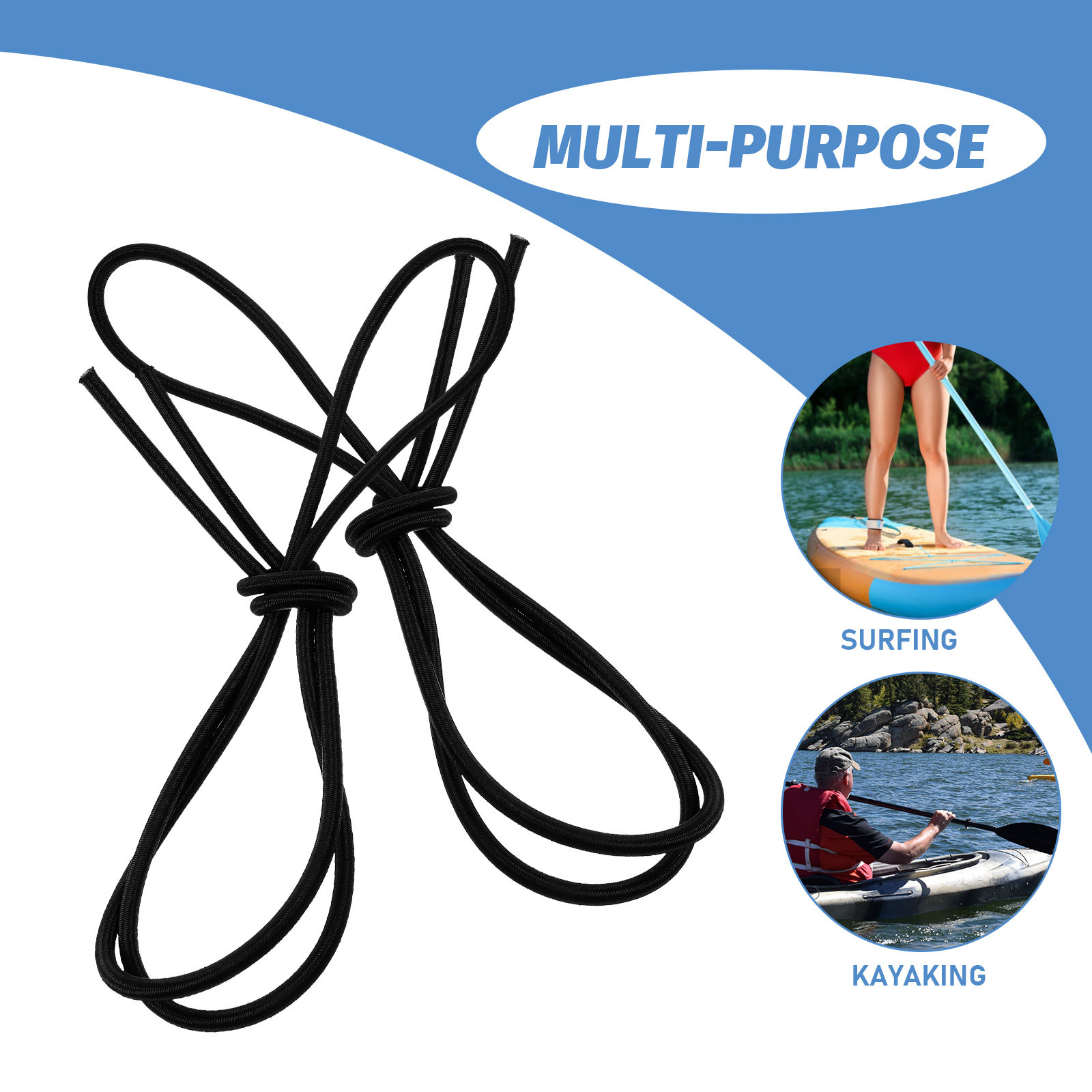 4 piezas de correa elástica pa - Outdoor Adventure Kayak reseña y precio