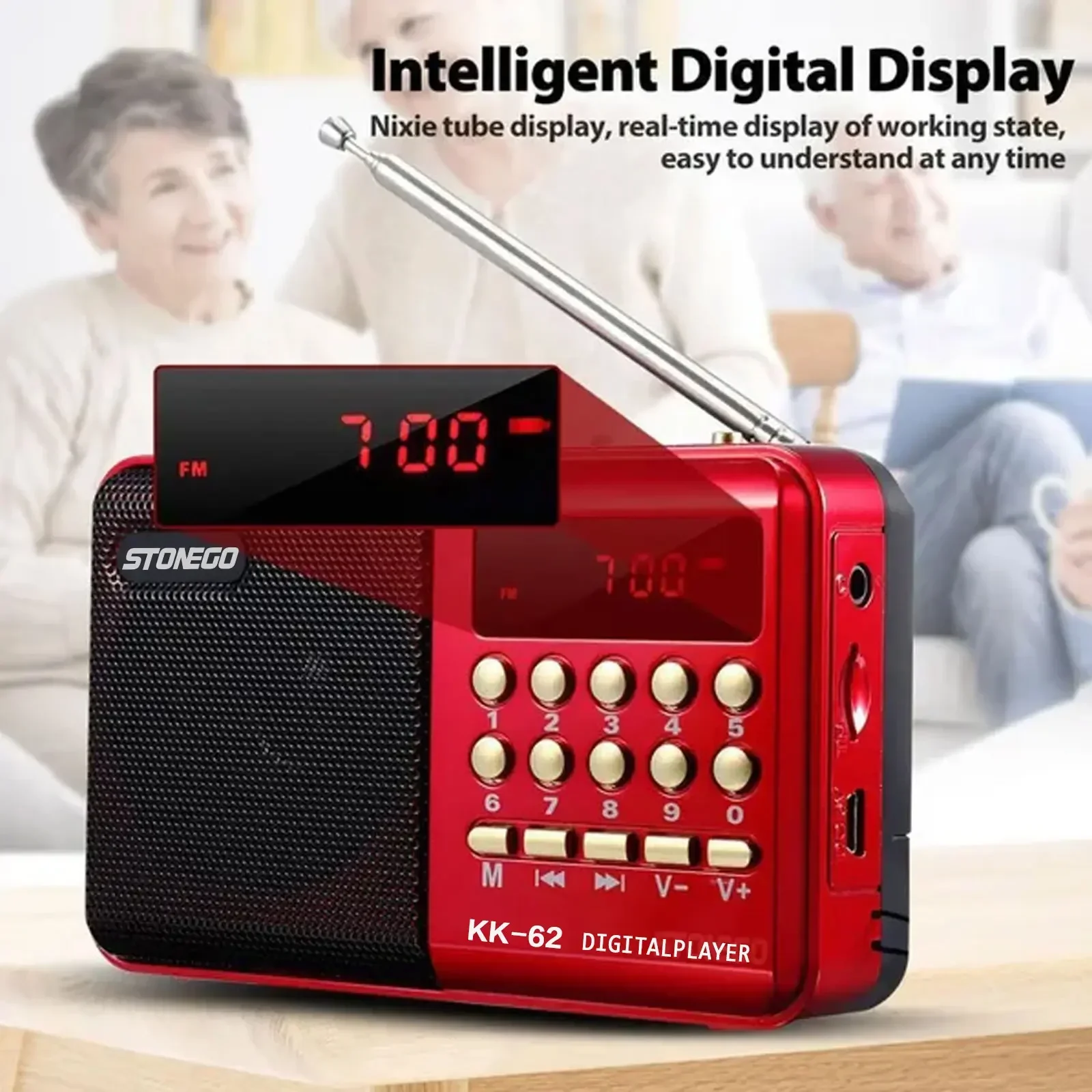 Mini reproductor de radio FM r - Emergency Radio Solar reseña y precio