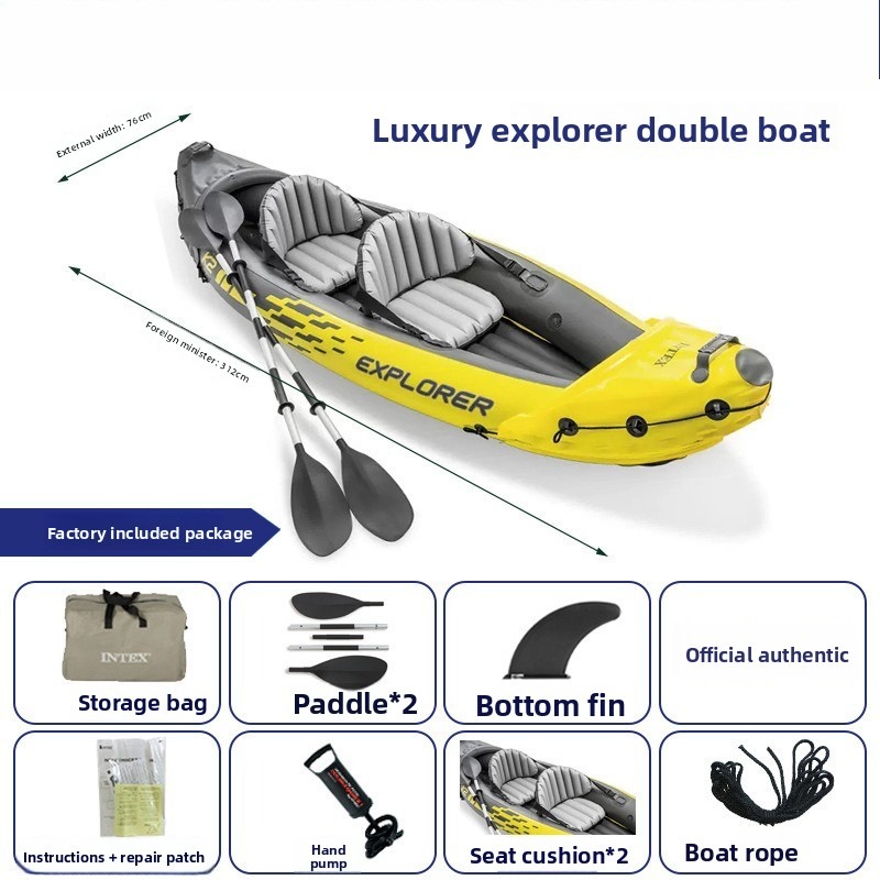 Bote Inflable para Dos Persona - Outdoor Adventure Kayak reseña y precio
