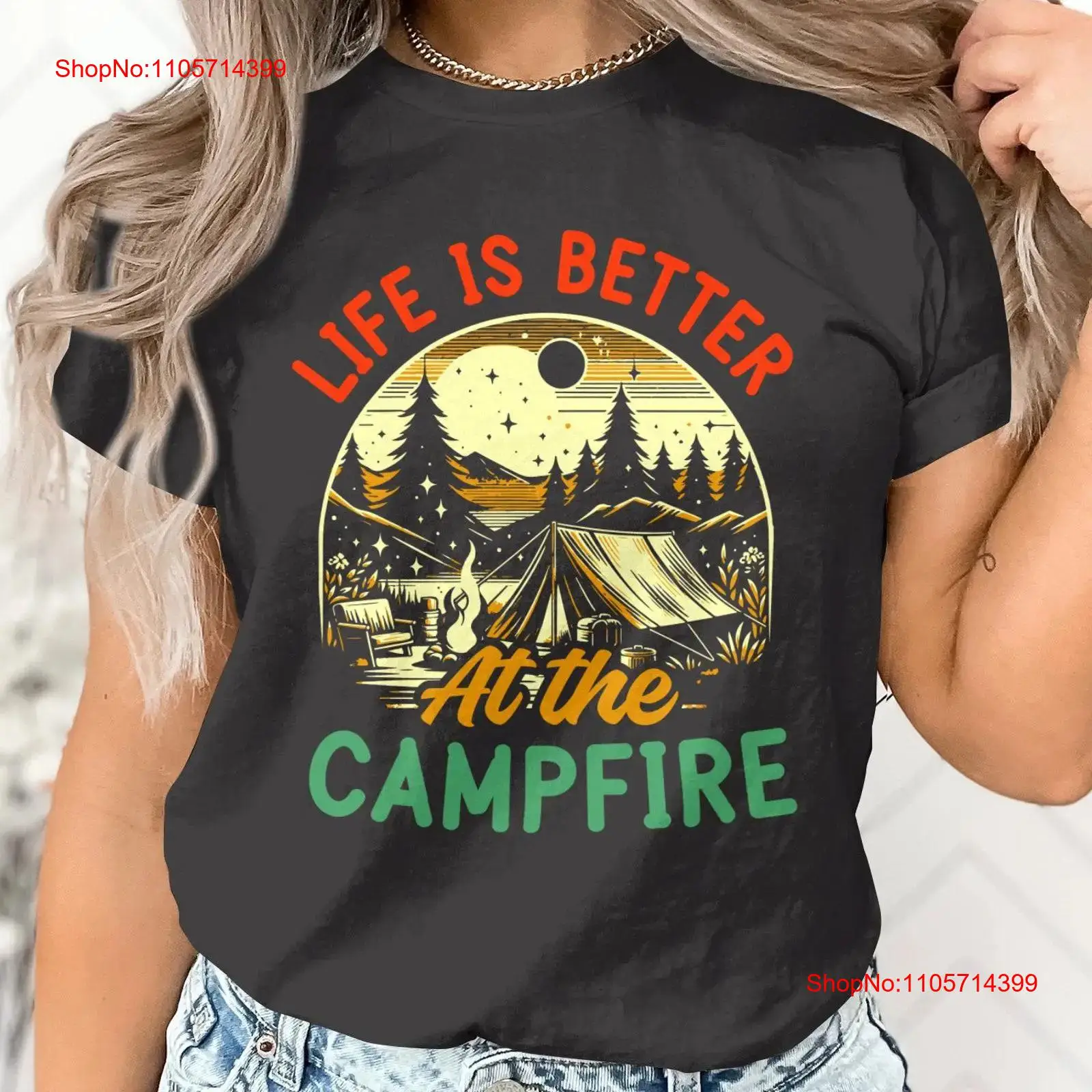 Camiseta Life Is Better at the - Outdoor Adventure At reseña y precio