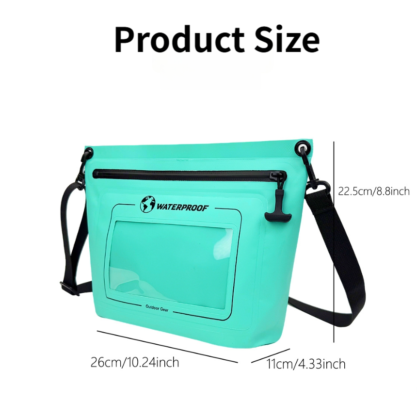 Bolsa de hombro impermeable he - Outdoor Adventure Kayak reseña y precio