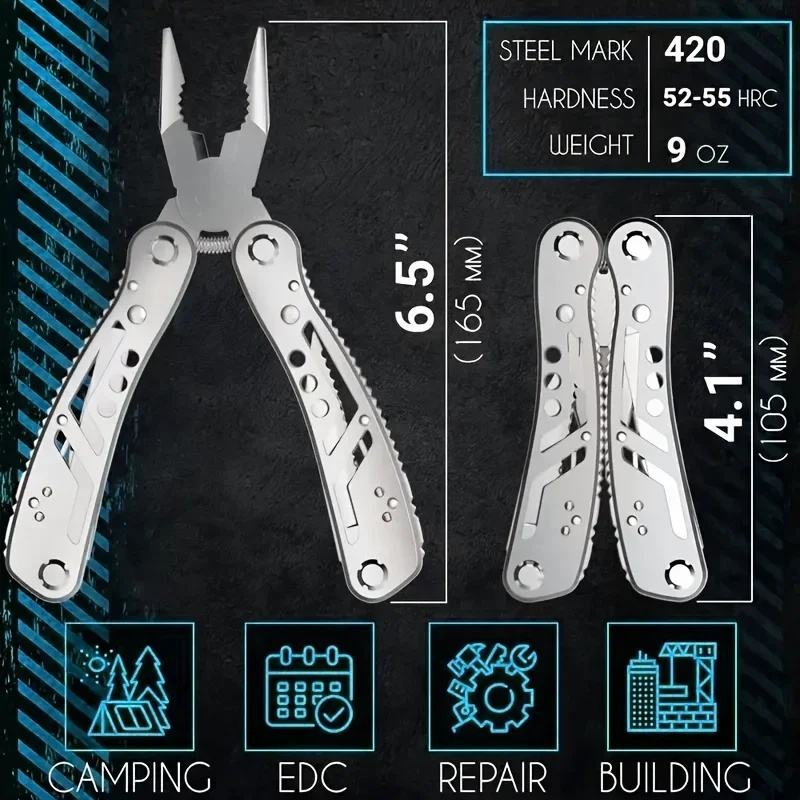 Herramienta Multifuncional 24  - Camp Knife Multi reseña y precio