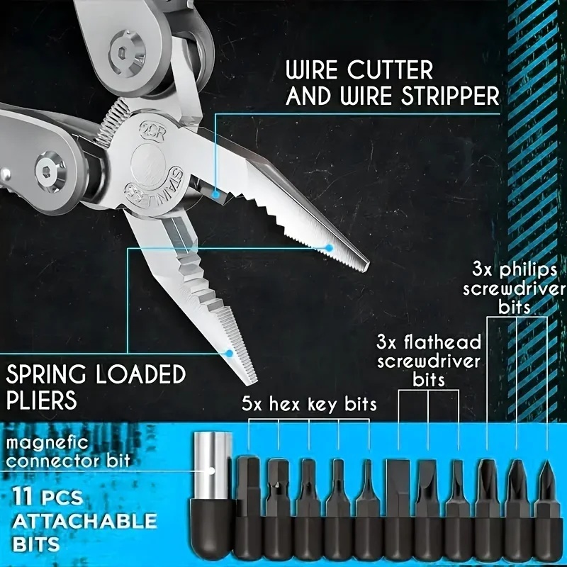 Herramienta Multifuncional 24  - Camp Knife Multi reseña y precio