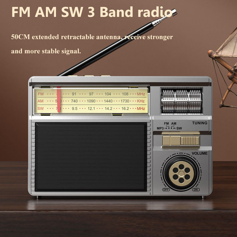 Radio portátil de emergencia d - Emergency Radio Solar reseña y precio