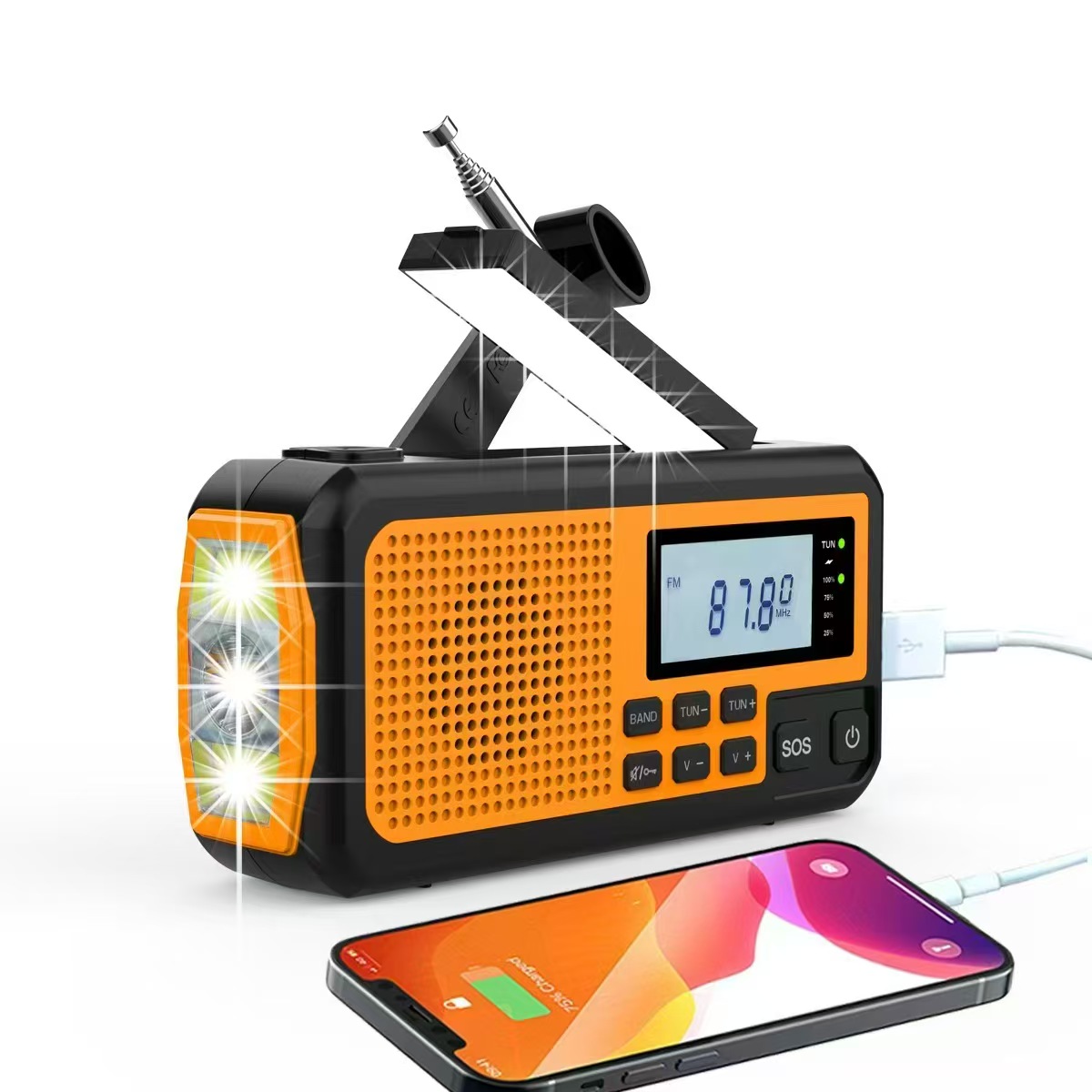 Radio Solar de Emergencia para - Emergency Radio Solar reseña y precio