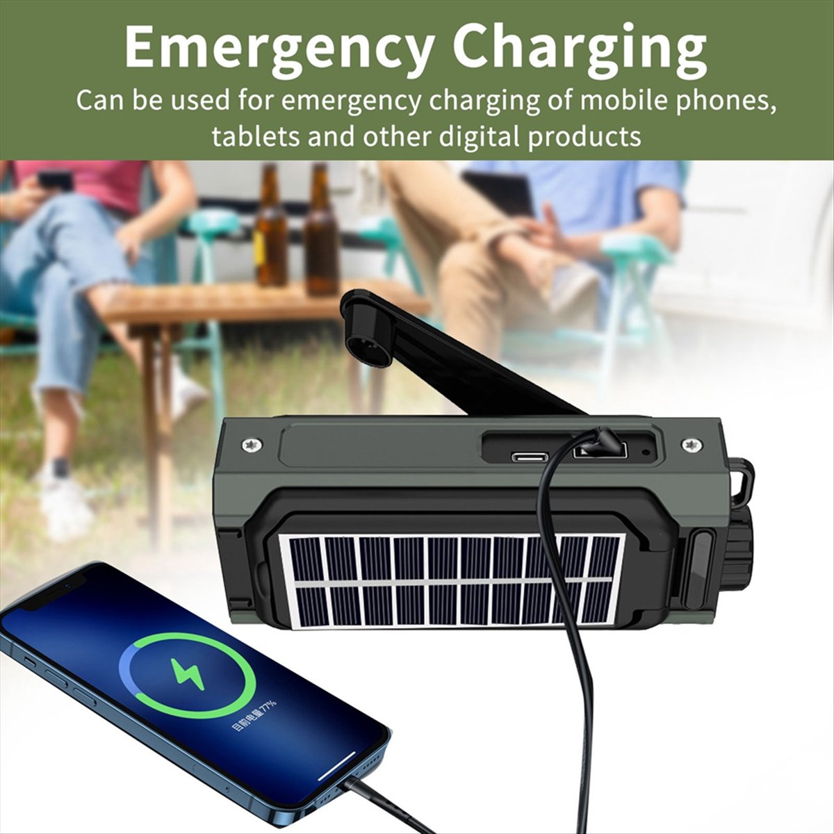 Radio Solar Portátil A26Z, Rad - Emergency Radio Solar reseña y precio