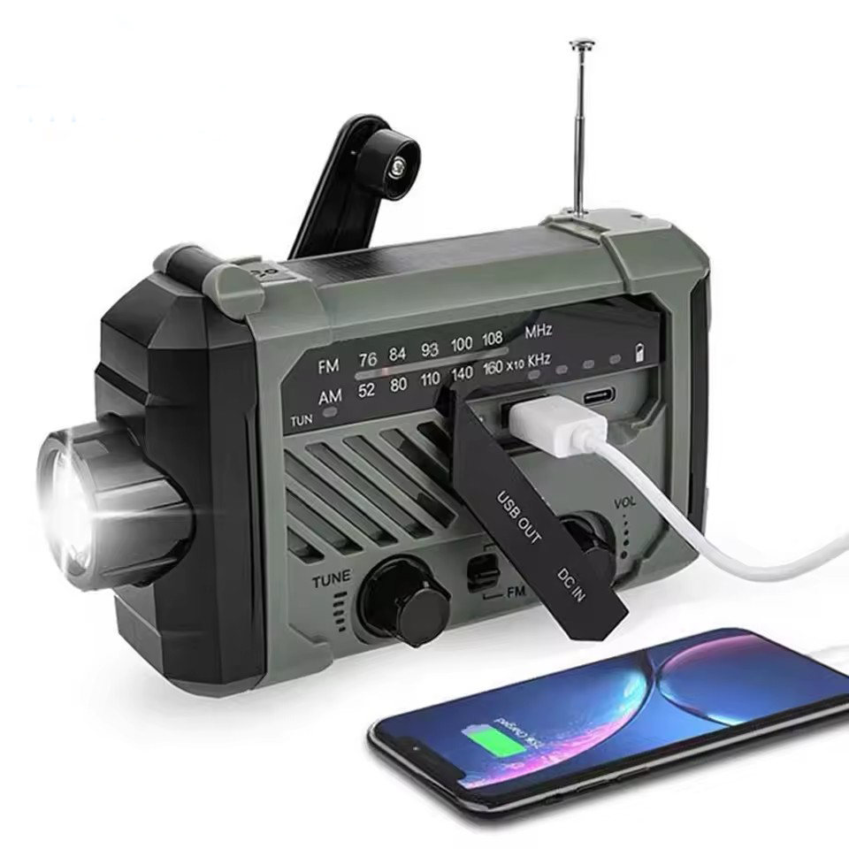 Radio solar de emergencia con  - Emergency Radio Solar reseña y precio