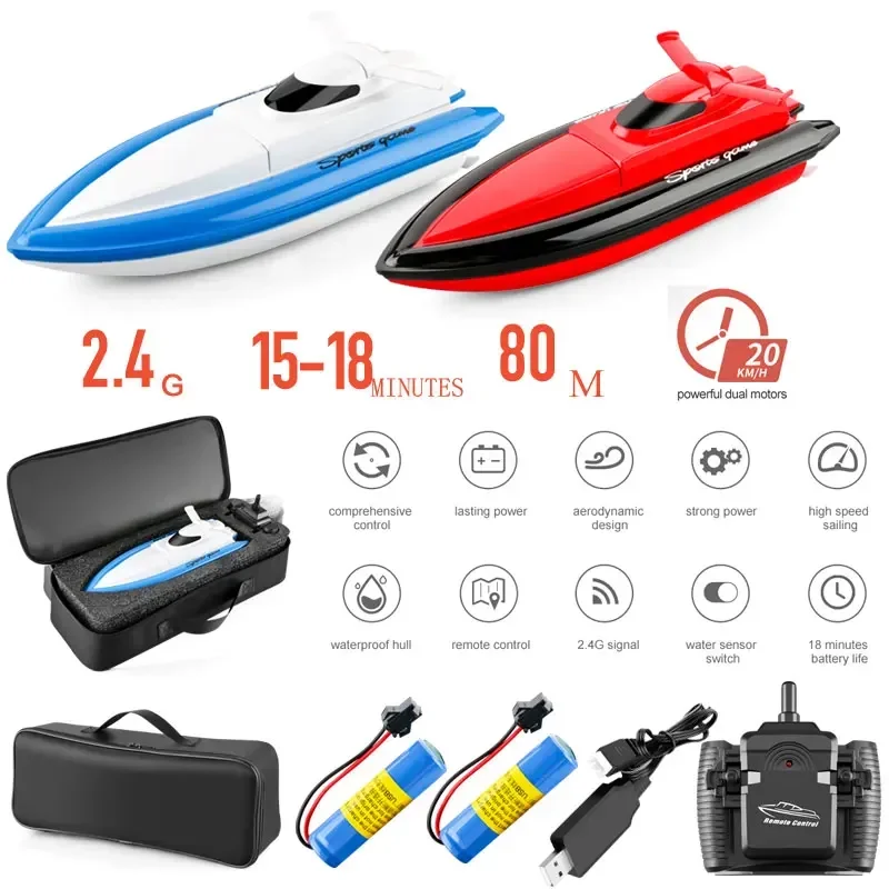 Barco teledirigido de alta vel - Outdoor Adventure Races reseña y precio