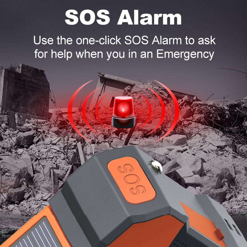 Radio de Emergencia Solar con  - Emergency Radio Solar reseña y precio