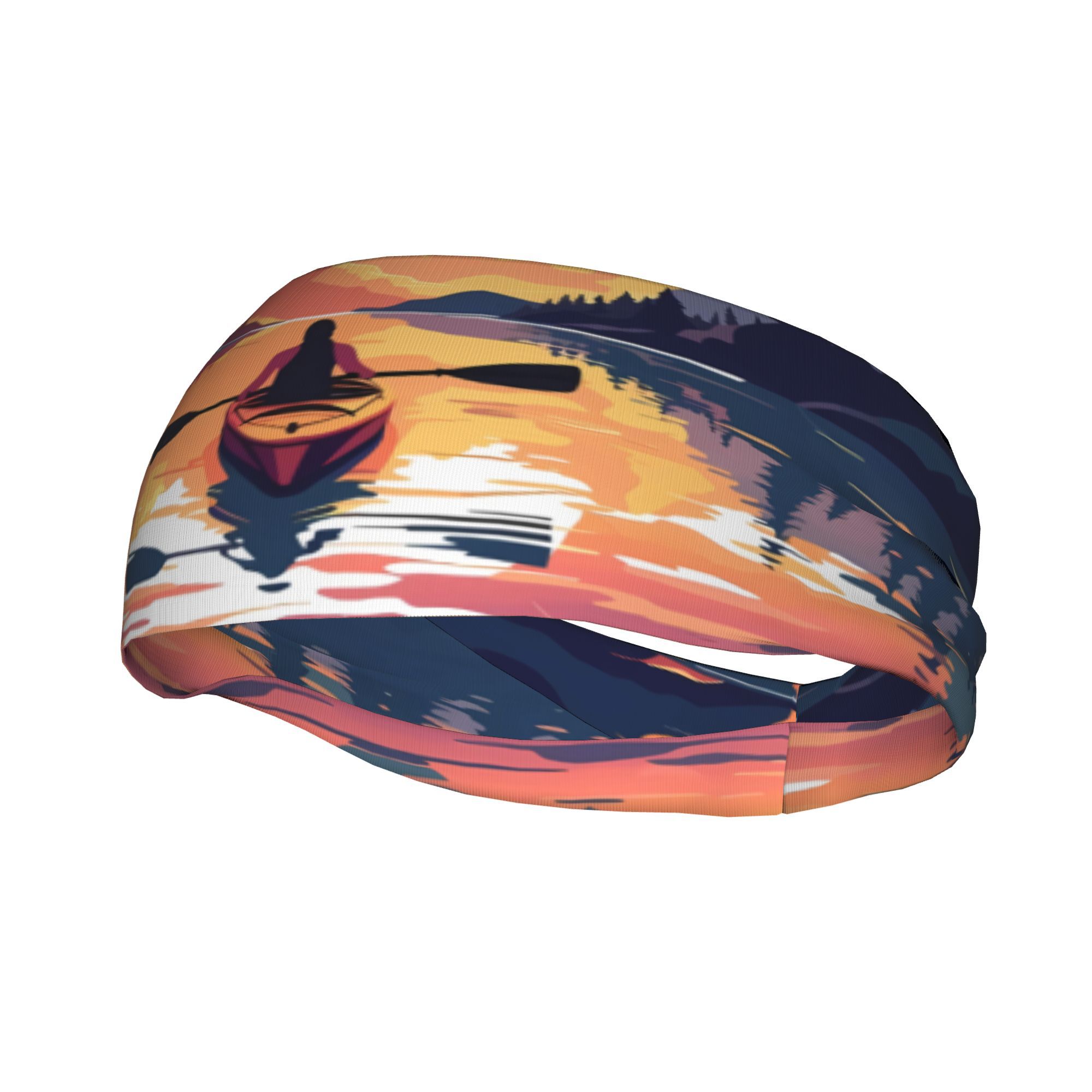 Diadema con estampado de kayak - Outdoor Adventure Kayak reseña y precio