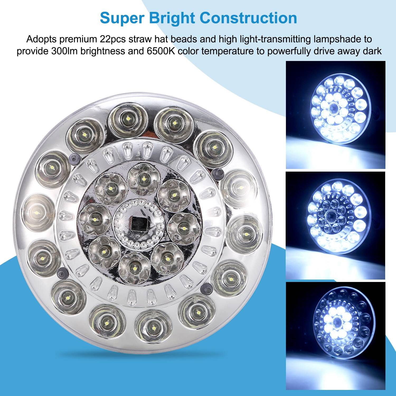 Luces LED portátiles para acam - Outdoor Adventure Ni reseña y precio