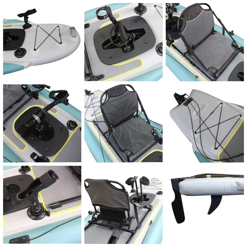 Kayak Inflable de Pesca a Peda - Outdoor Adventure Kayak reseña y precio