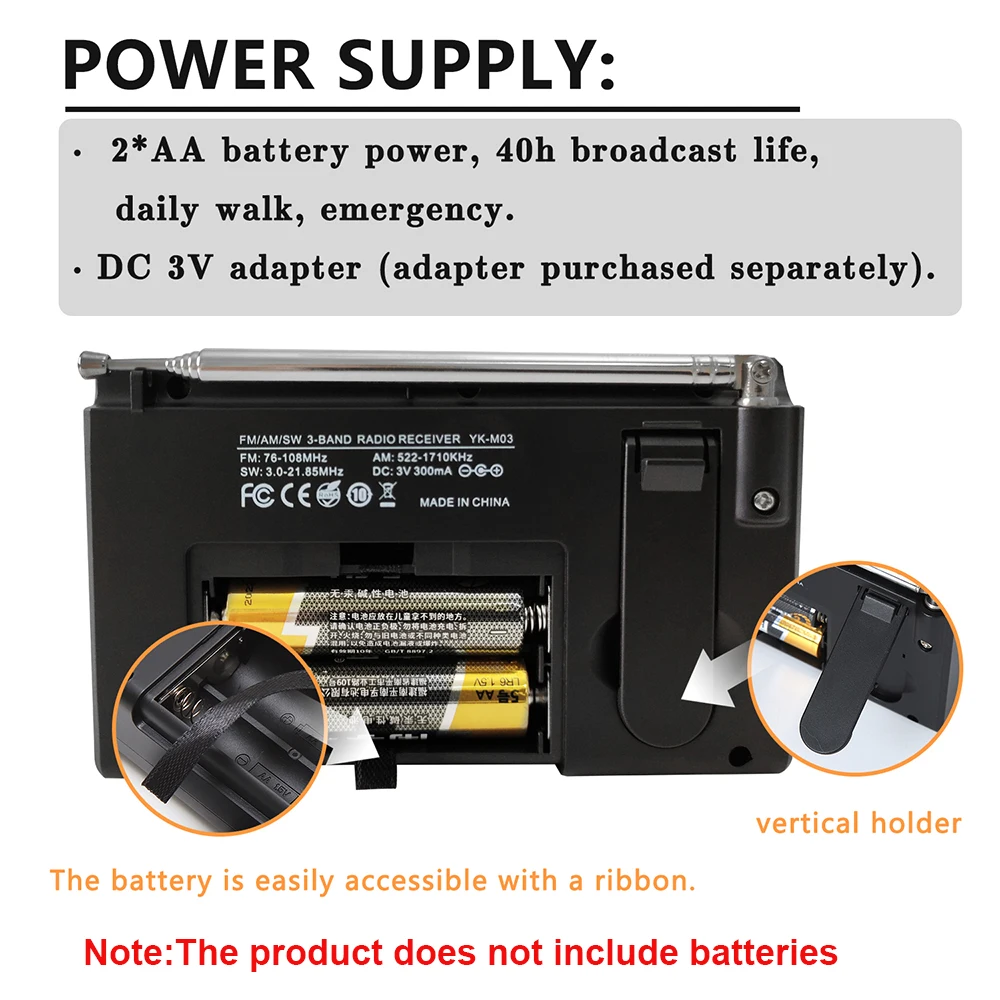 Radio portátil con batería, Ra - Emergency Radio Solar reseña y precio