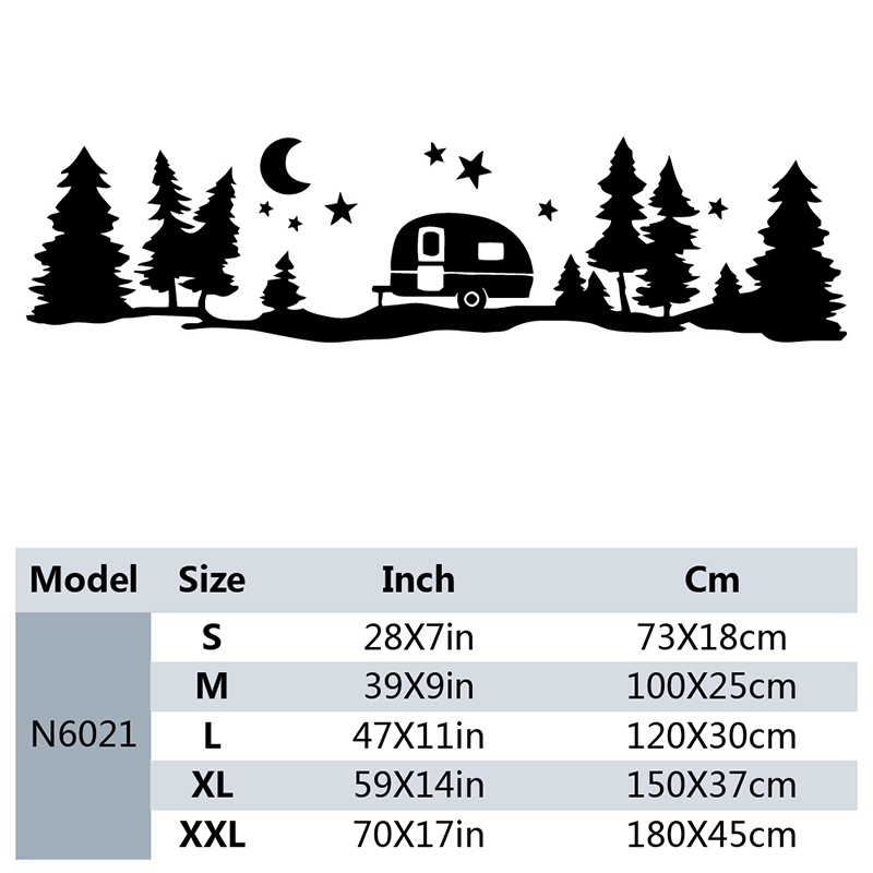 Pegatinas de vinilo para coche - Outdoor Adventure Rv reseña y precio