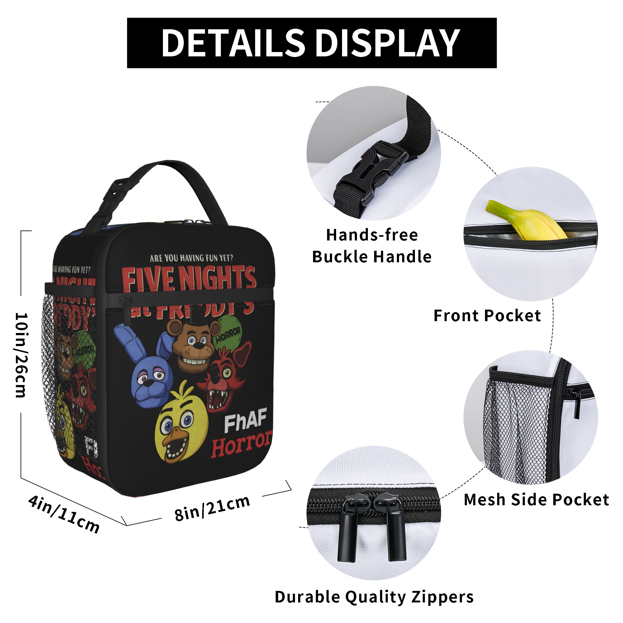 Bolsas de almuerzo aisladas pe - Outdoor Adventure At reseña y precio