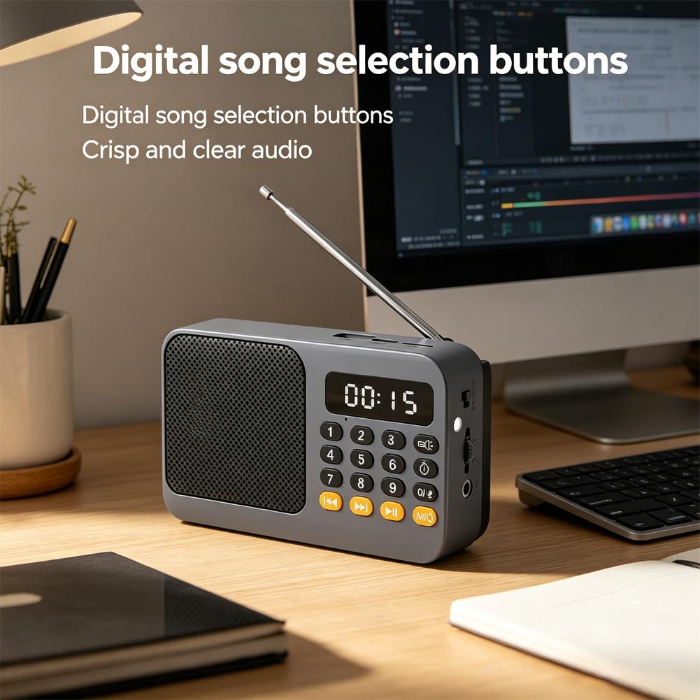Sintonizador FM Portátil Multi - Emergency Radio Solar reseña y precio