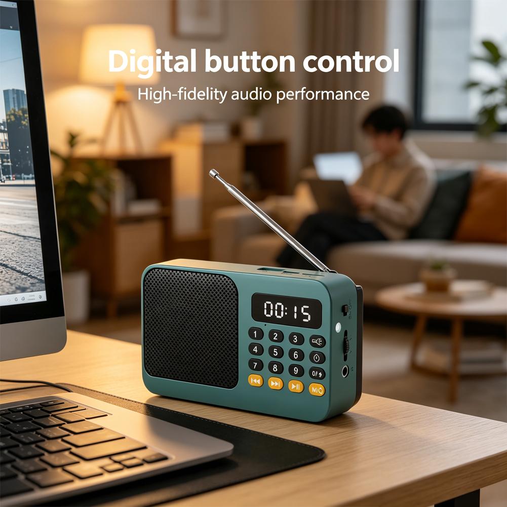 Sintonizador FM Portátil Multi - Emergency Radio Solar reseña y precio